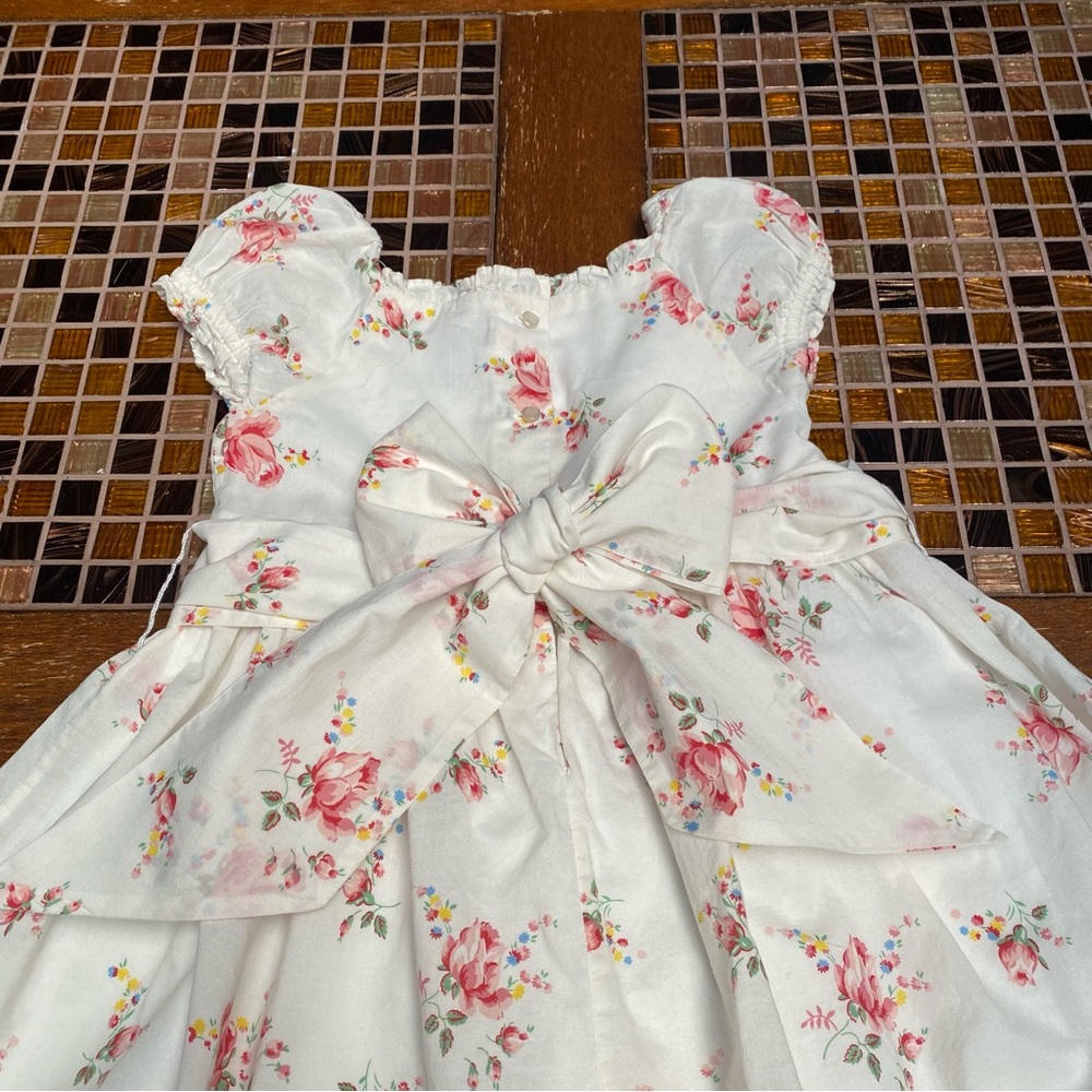 Ralph Lauren Formal Roses Girl Dress - Picture 8 of 9